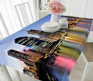 3D Shining City 826 Tablecloths Wallpaper AJ Wallpaper 