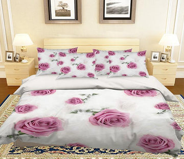 3D Feathers Roses 149 Bed Pillowcases Quilt Wallpaper AJ Wallpaper 