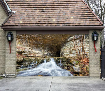 3D Rock Formation River 272 Garage Door Mural Wallpaper AJ Wallpaper 