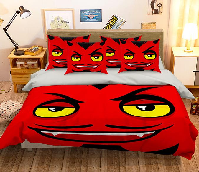 3D Funny Pattern 329 Bed Pillowcases Quilt Wallpaper AJ Wallpaper 