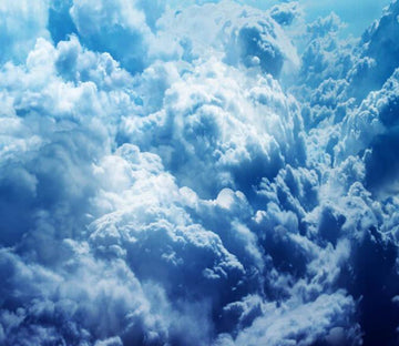 3D Rolling Clouds Floor Mural Wallpaper AJ Wallpaper 2 