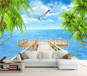 Marine Wood Stand Wallpaper AJ Wallpaper 2 