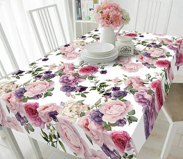3D Camellia Flowers 177 Tablecloths Wallpaper AJ Wallpaper 