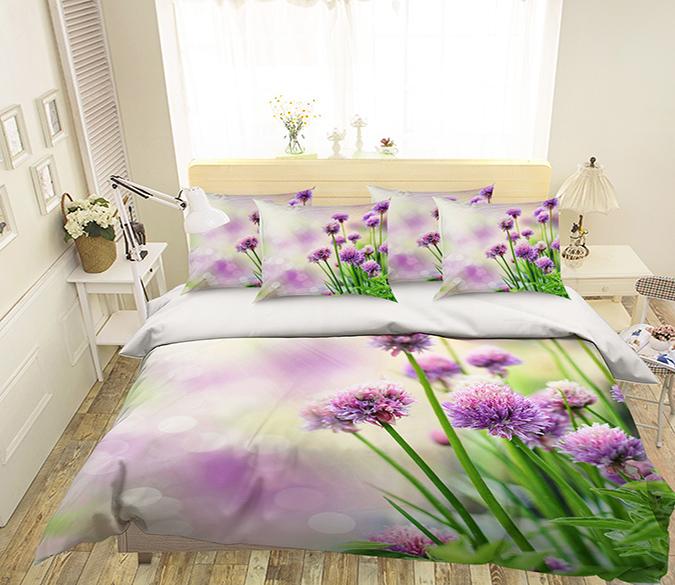 3D Pretty Flowers 356 Bed Pillowcases Quilt Wallpaper AJ Wallpaper 