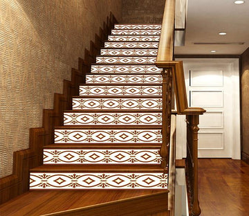 3D Classic Line Pattern 1672 Stair Risers Wallpaper AJ Wallpaper 