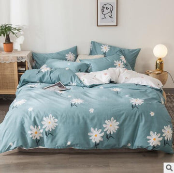 3D Chrysanthemum 14214 Bed Pillowcases Quilt