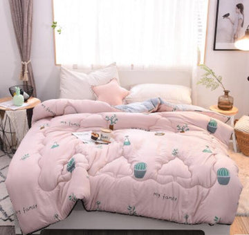 3D Cactus 18132 Bed Pillowcases Quilt
