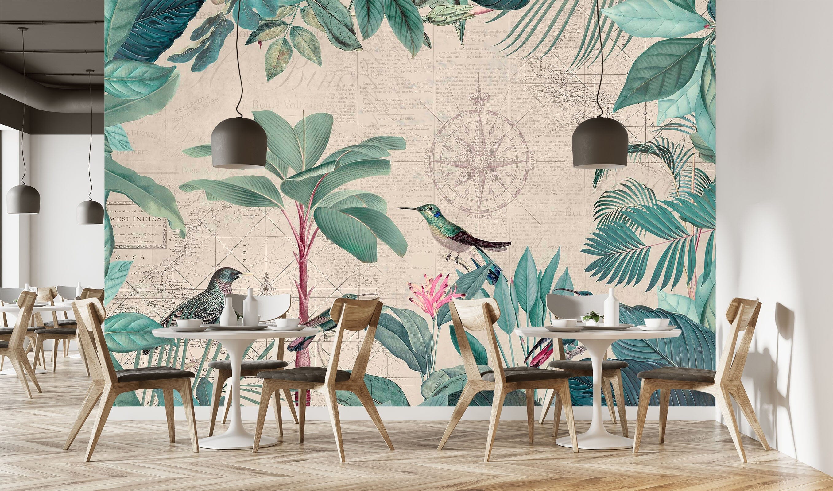 3D Forest Bird 1018 Andrea haase Wall Mural Wall Murals Wallpaper AJ Wallpaper 2 