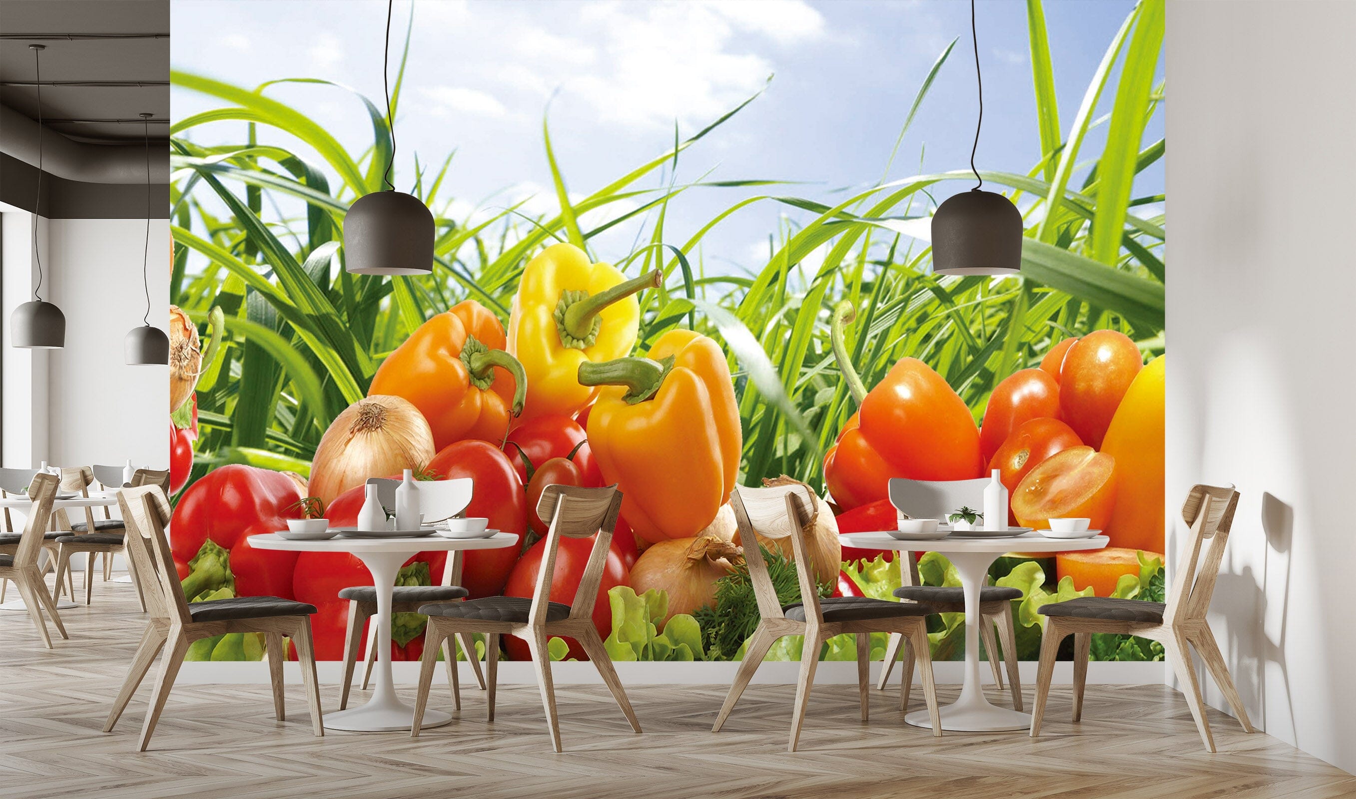 3D Fresh Vegetables 1481 Wall Murals Wallpaper AJ Wallpaper 2 