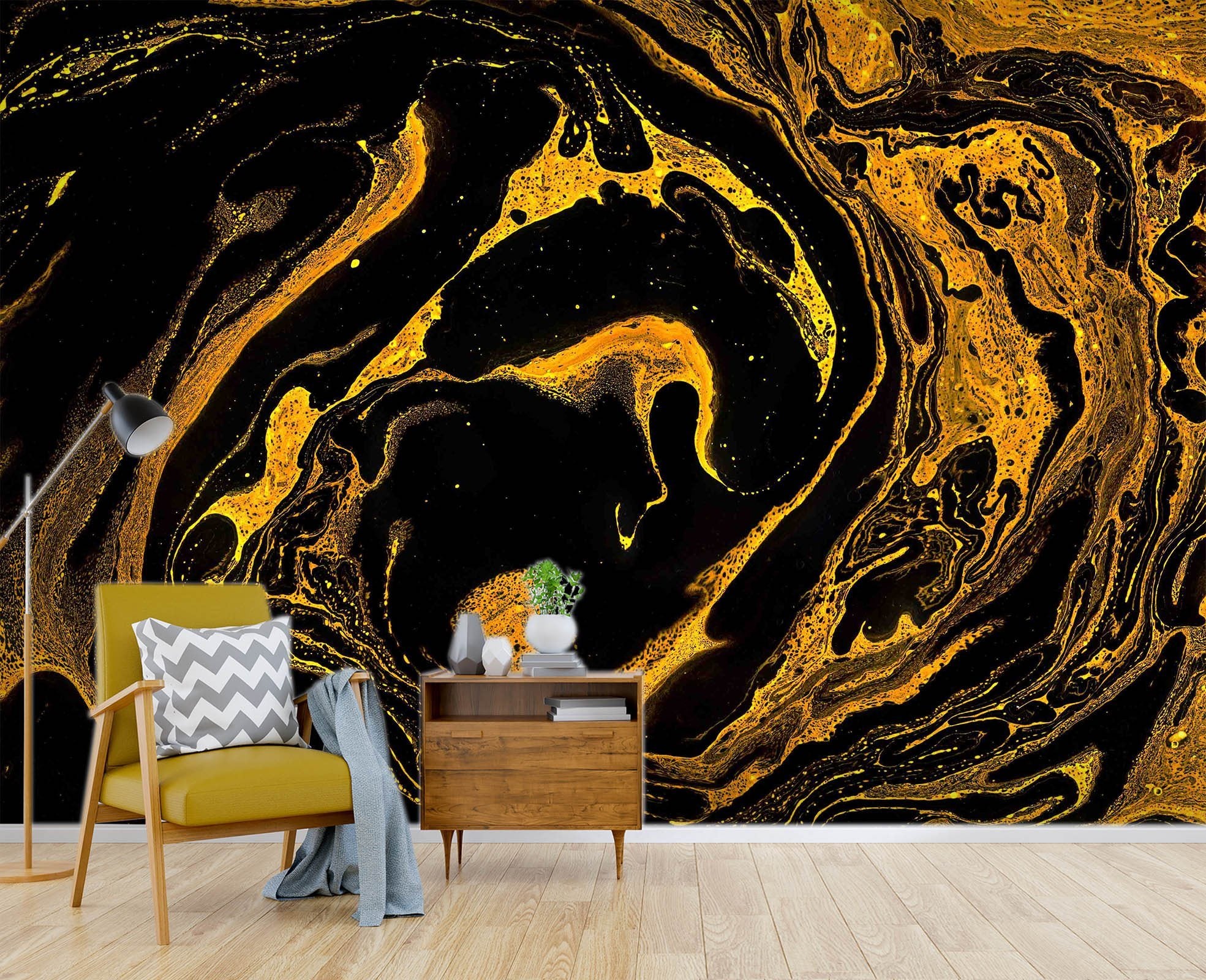 3D Metal Flow 18 Wallpaper AJ Wallpaper 