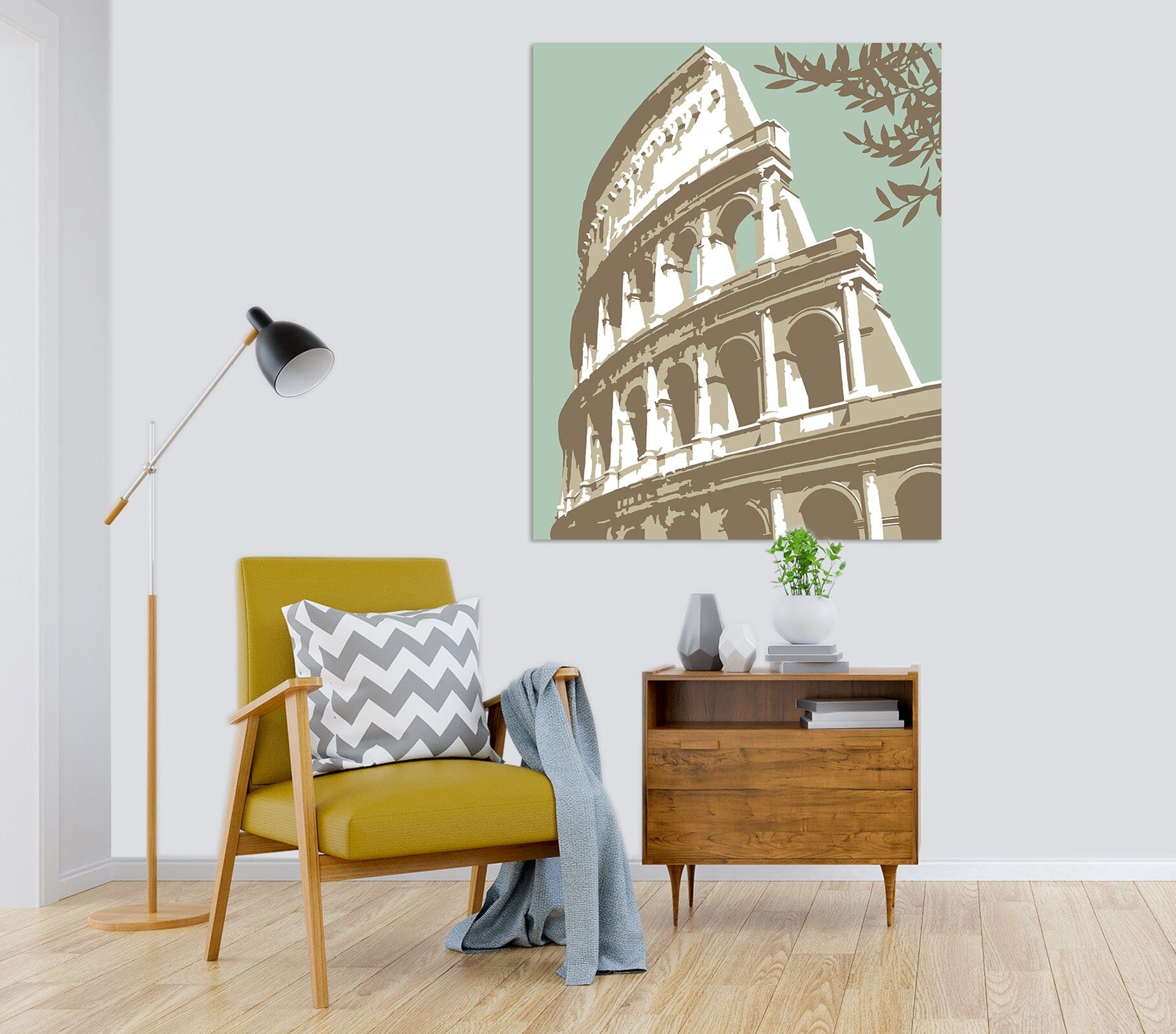 3D Coloseum Rome 012 Steve Read Wall Sticker Wallpaper AJ Wallpaper 2 