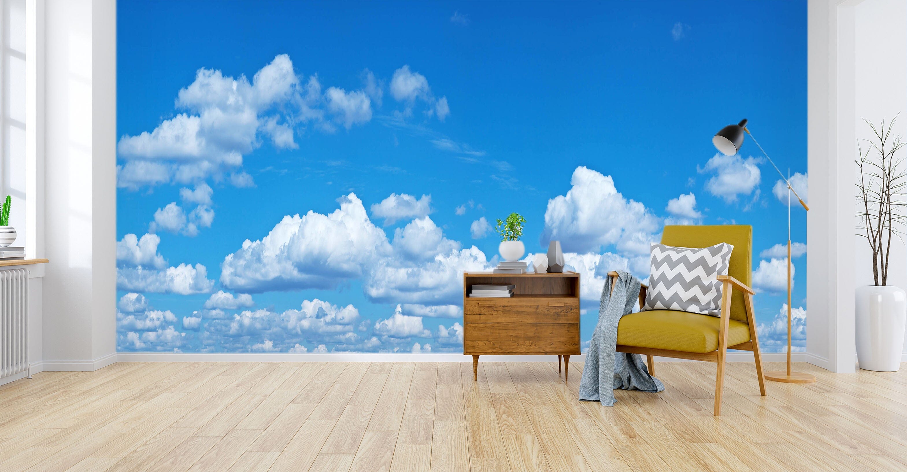 3D White Cloud 1103 Wall Murals Wallpaper AJ Wallpaper 2 