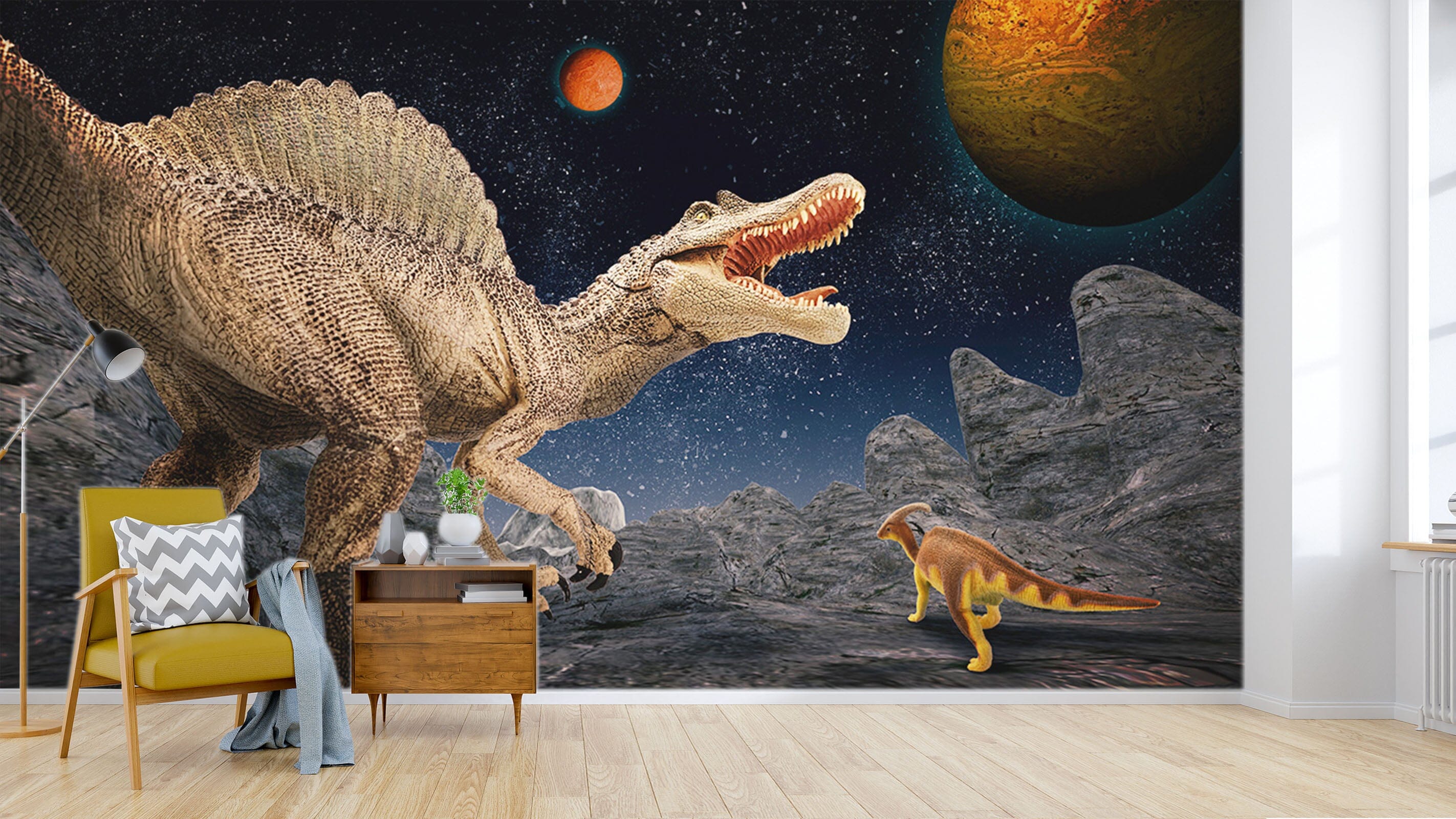 3D Dinosaur Valley 1570 Wall Murals Wallpaper AJ Wallpaper 2 