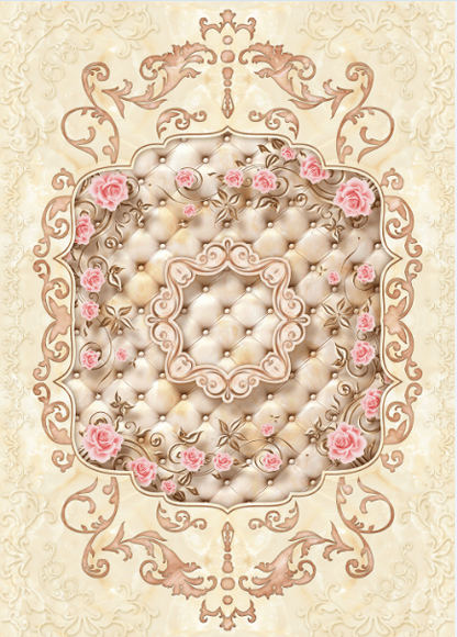 3D Flowers Vines Floor Mural Wallpaper AJ Wallpaper 2 