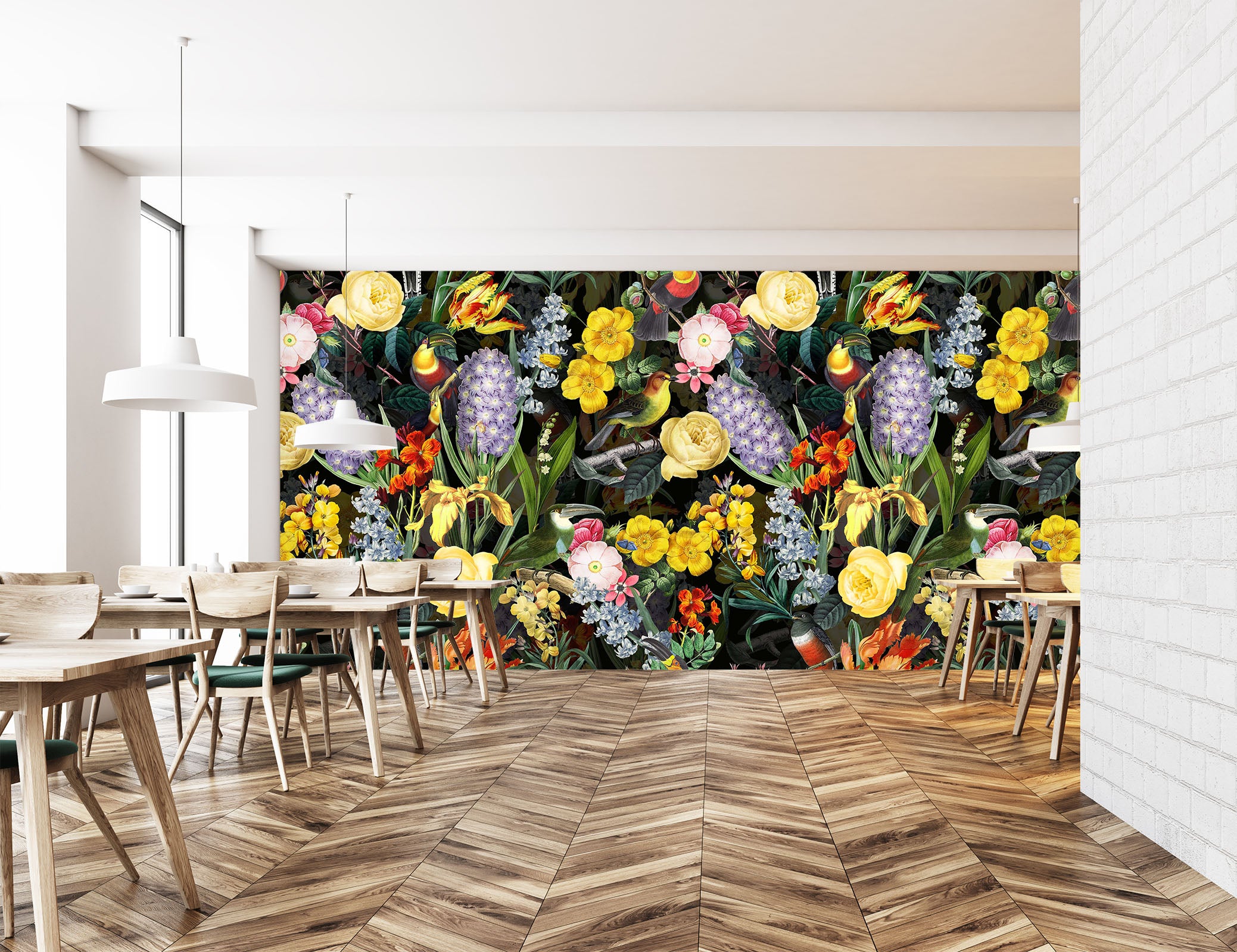 3D Color Jungle 163 Uta Naumann Wall Mural Wall Murals