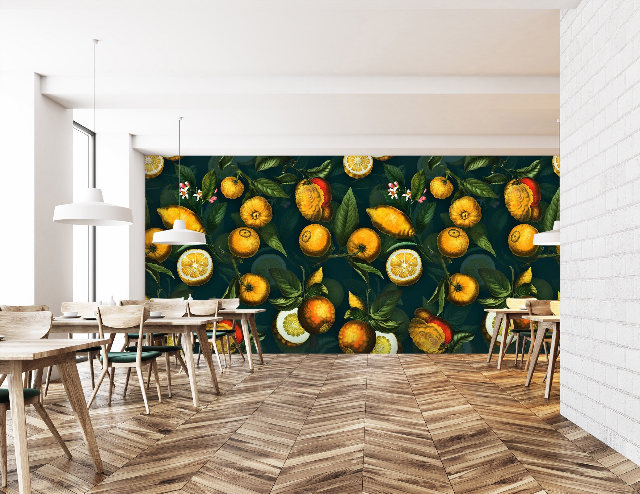 3D Turmeric Orange 148 Uta Naumann Wall Mural Wall Murals