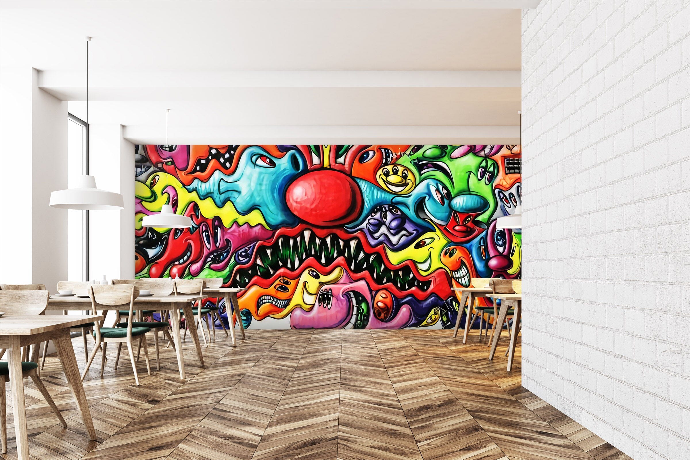 3D Color Room 1483 Wall Murals Wallpaper AJ Wallpaper 2 