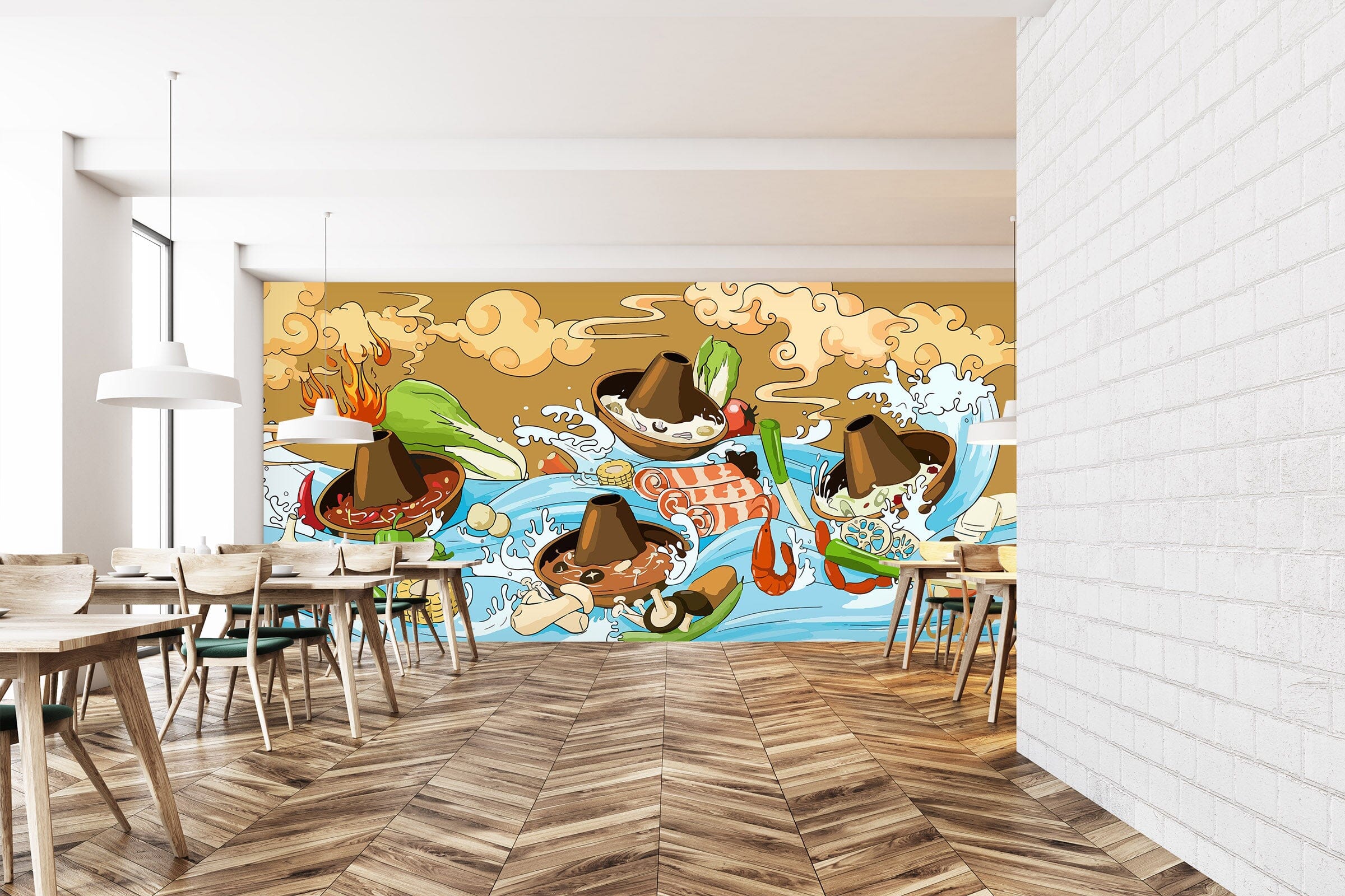 3D Washing Vegetables 1498 Wall Murals Wallpaper AJ Wallpaper 2 