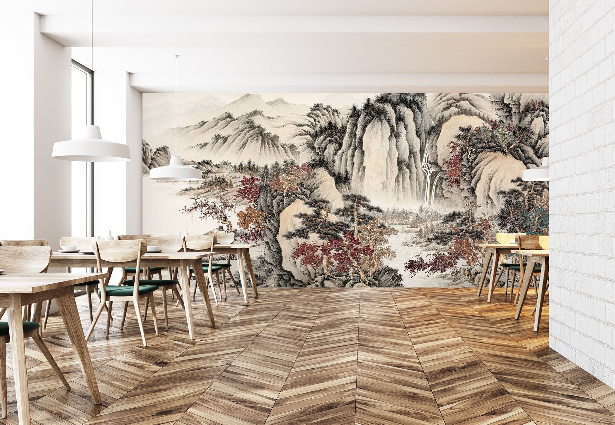 3D Alpine River 1465 Wall Murals Wallpaper AJ Wallpaper 2 