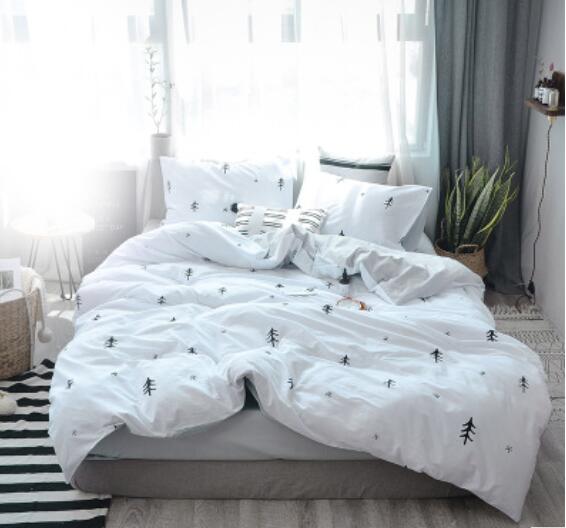 3D Small Tree Pattern 20238 Bed Pillowcases Quilt
