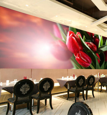 Red Tulips Buds 2 Wallpaper AJ Wallpaper 