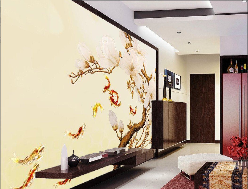 Swimming Golden Fishes 373 Wallpaper AJ Wallpaper 1 