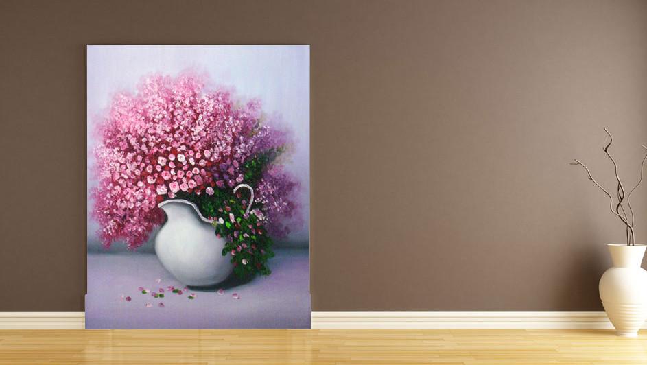 Graceful Flowers Vase 1 Wallpaper AJ Wallpaper 