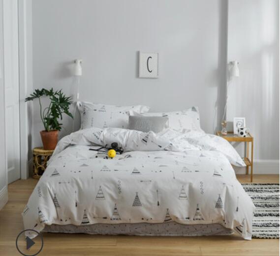 3D Small Triangle Pattern 14081 Bed Pillowcases Quilt