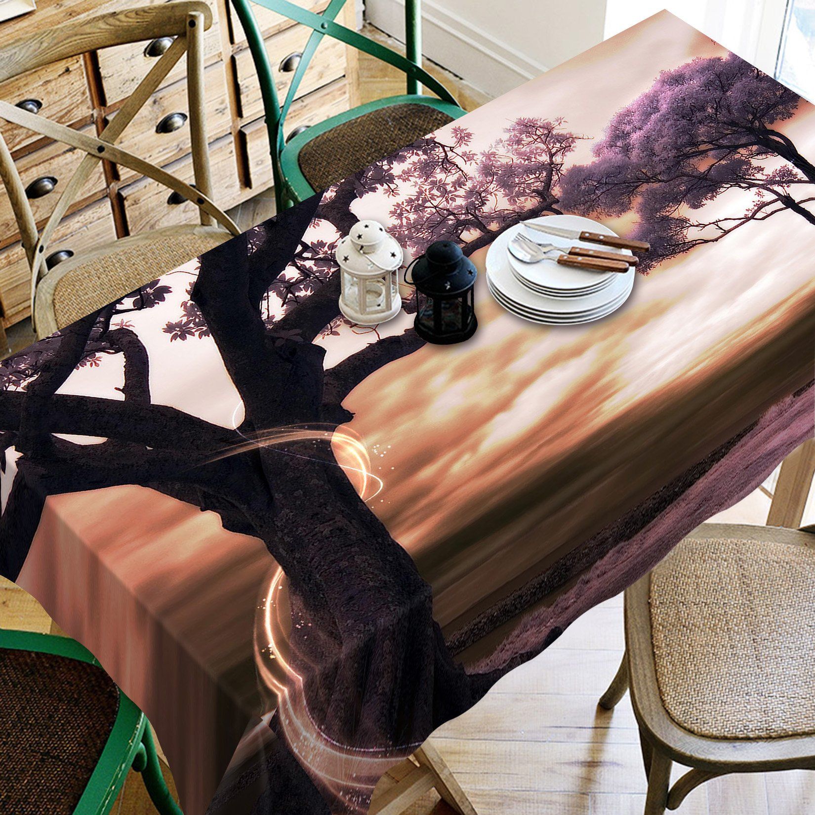 3D Magic Trees 215 Tablecloths Wallpaper AJ Wallpaper 