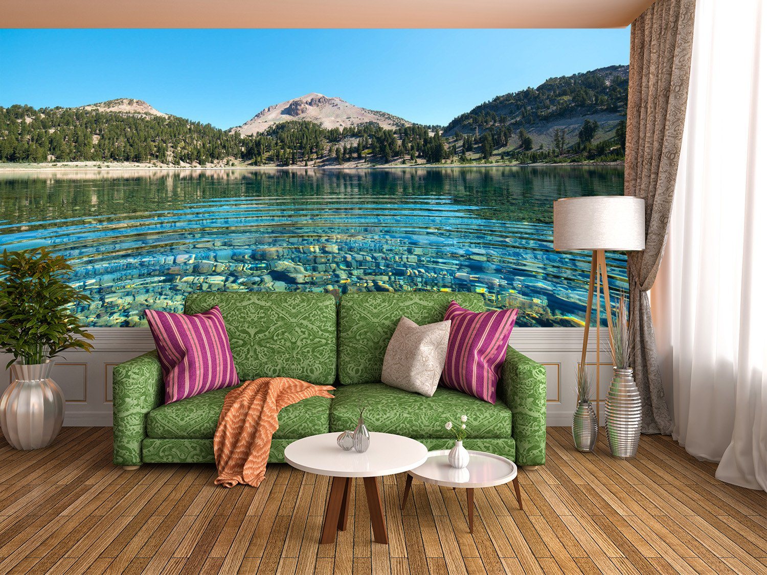 3D Clearly River Stone 829 Wallpaper AJ Wallpaper 