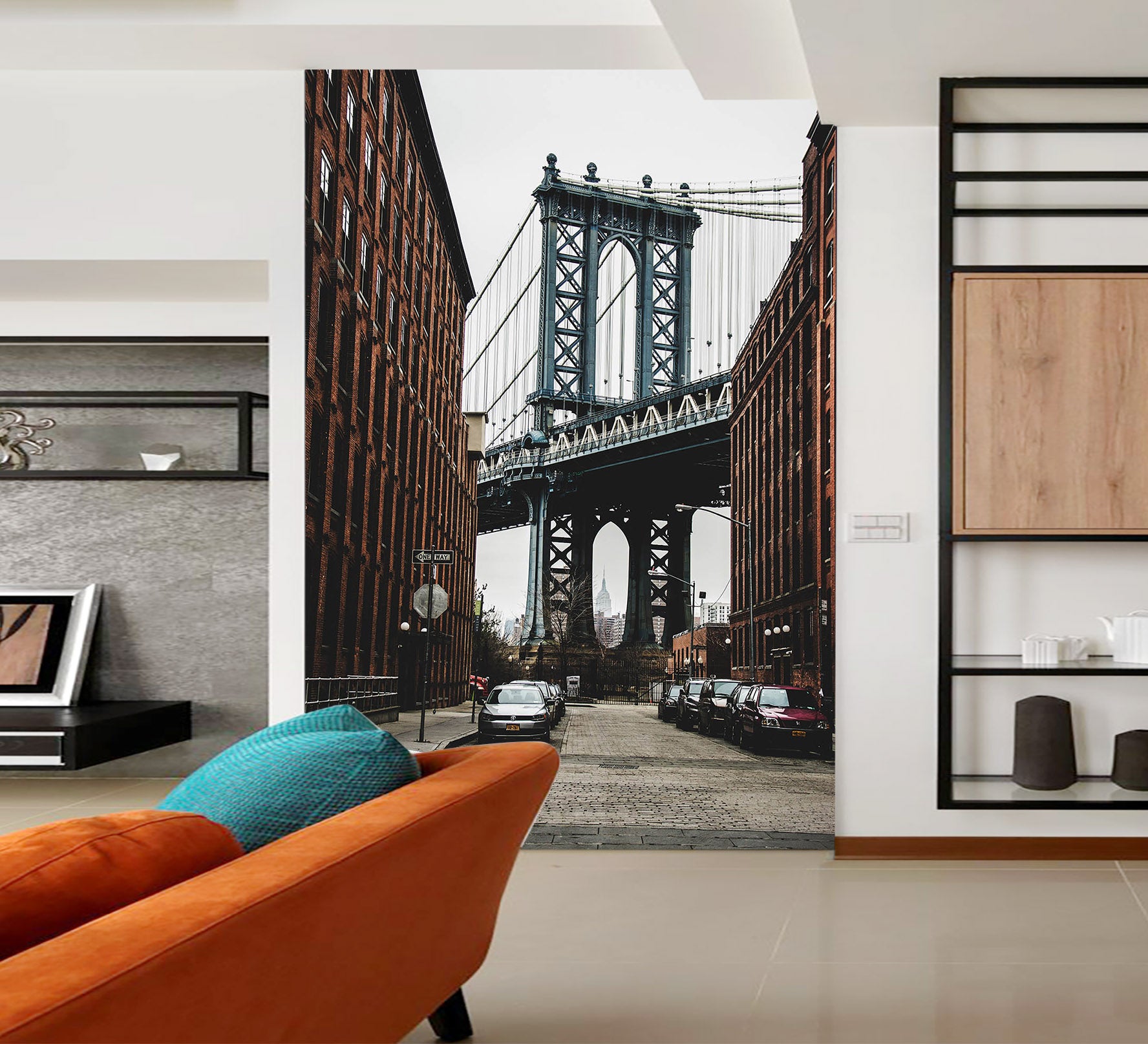 3D Architectural Design 424 Vehicle Wall Murals