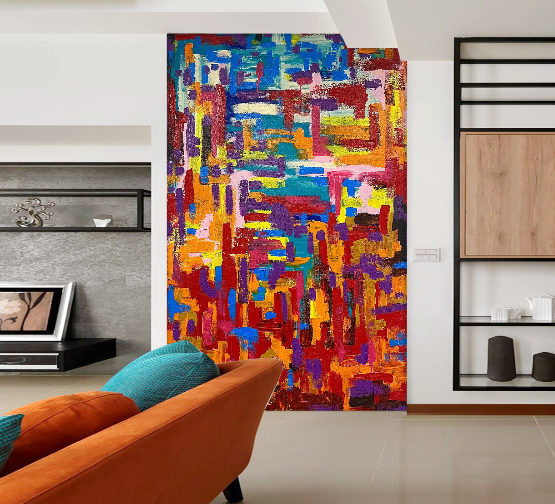 3D Color Painting 1295 Jacqueline Reynoso Wall Mural Wall Murals