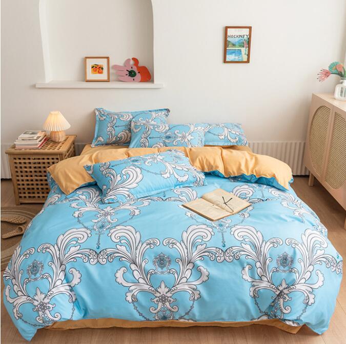 3D Blue Pattern Totem 13116 Bed Pillowcases Quilt