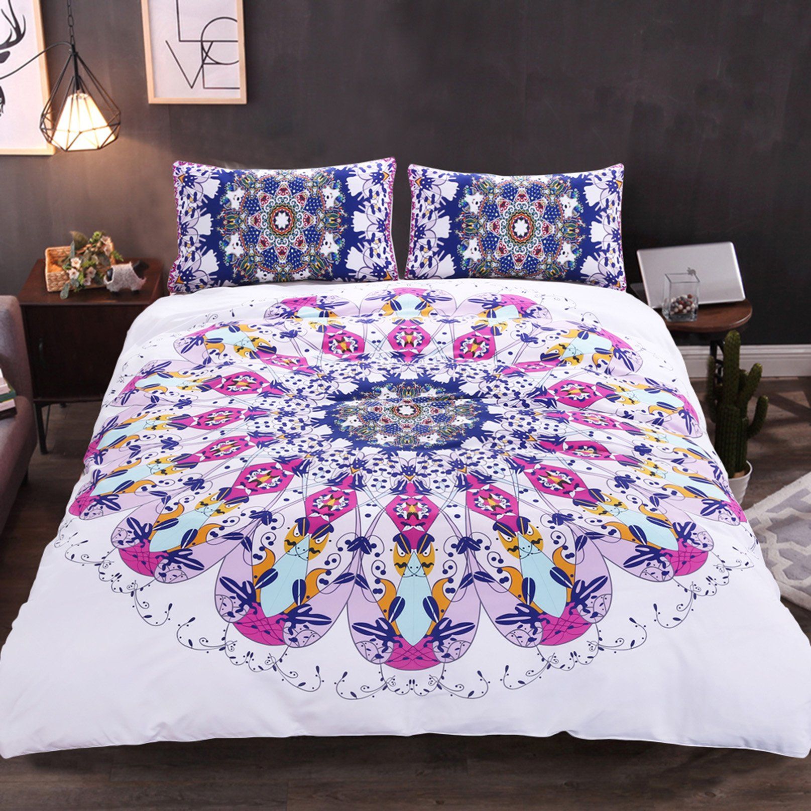 3D Vortex Eyes 214 Bed Pillowcases Quilt Wallpaper AJ Wallpaper 