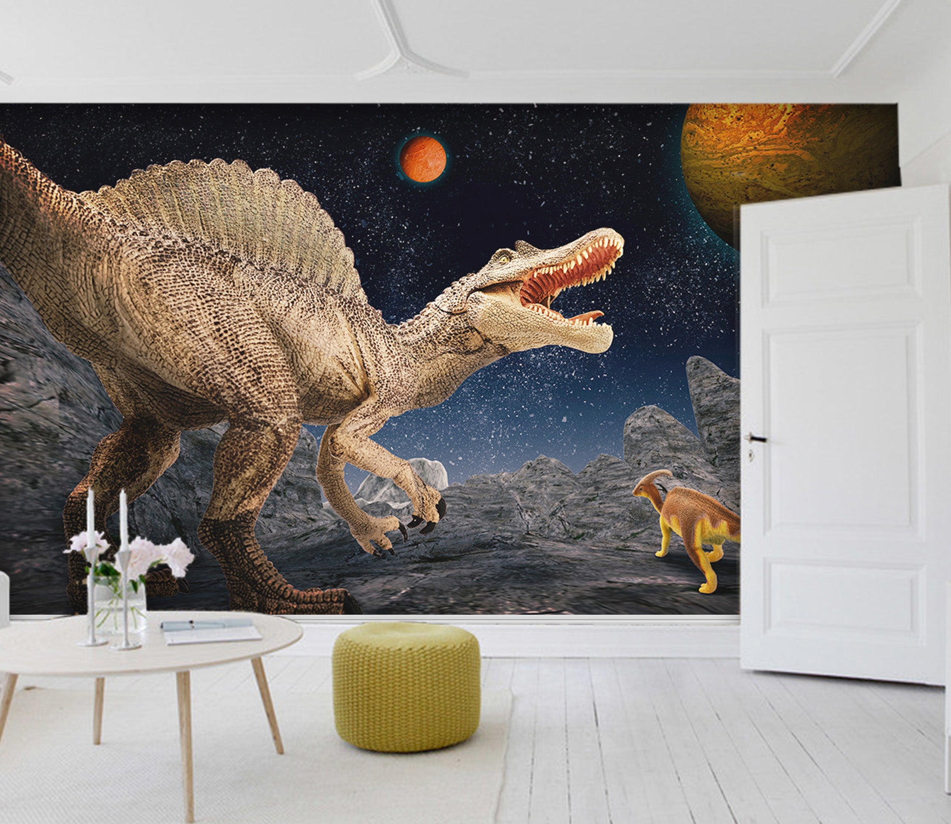 3D Dinosaur Valley 1570 Wall Murals