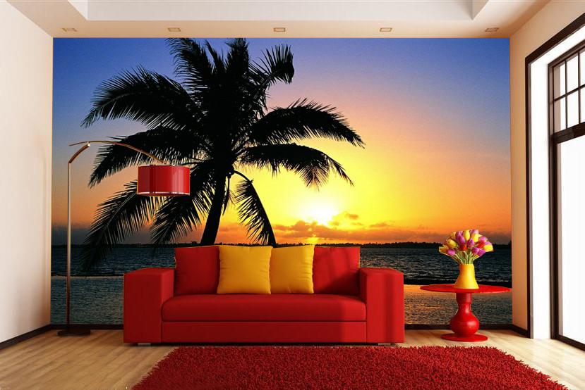 Beach Sunset 1 Wallpaper AJ Wallpaper 