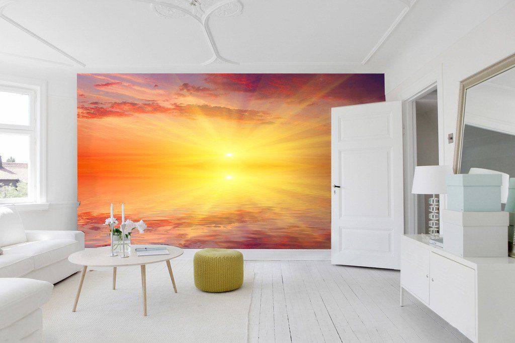 Sea Bright Sun Wallpaper AJ Wallpaper 