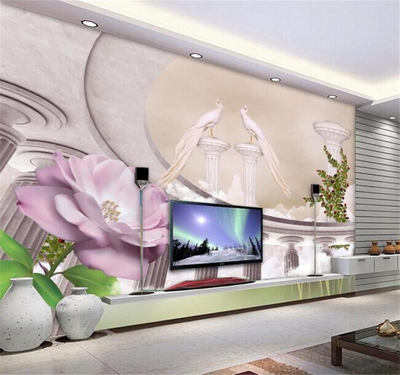 Two White Phoenixes Wallpaper AJ Wallpaper 