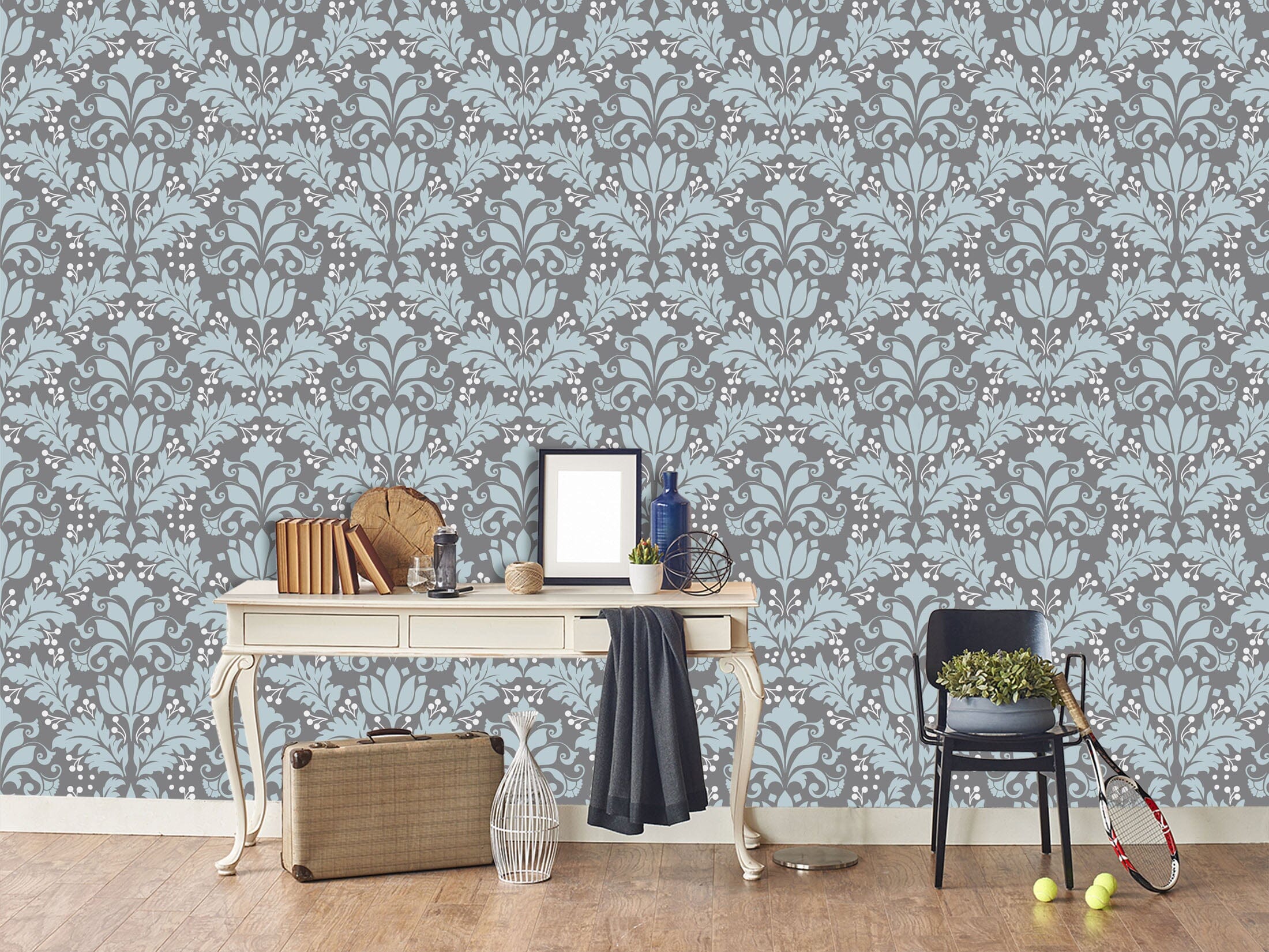 3D Blue Pattern 319 Wallpaper AJ Wallpaper 2 