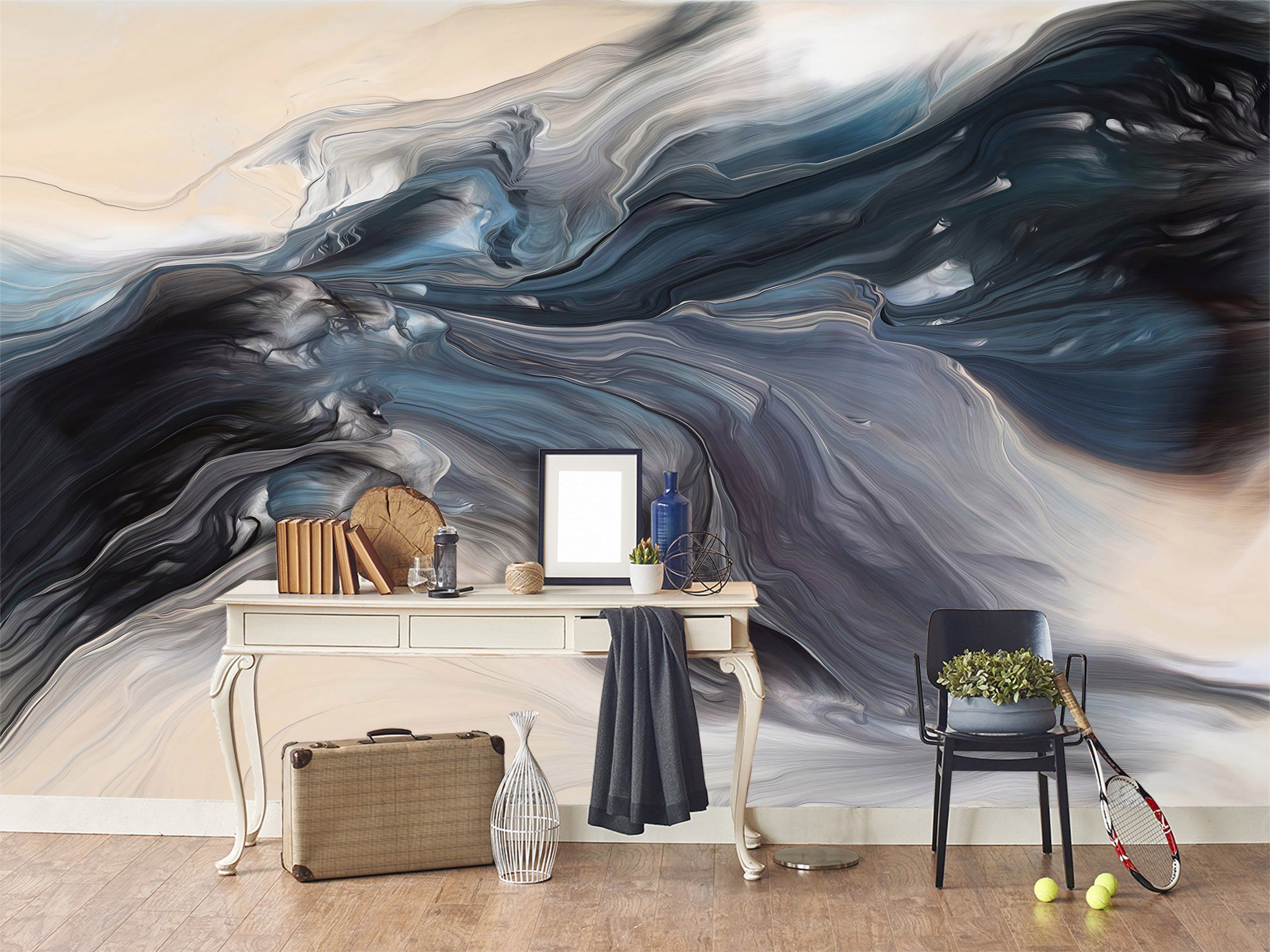 3D Abstract Lines 103 Wall Murals Wallpaper AJ Wallpaper 2 