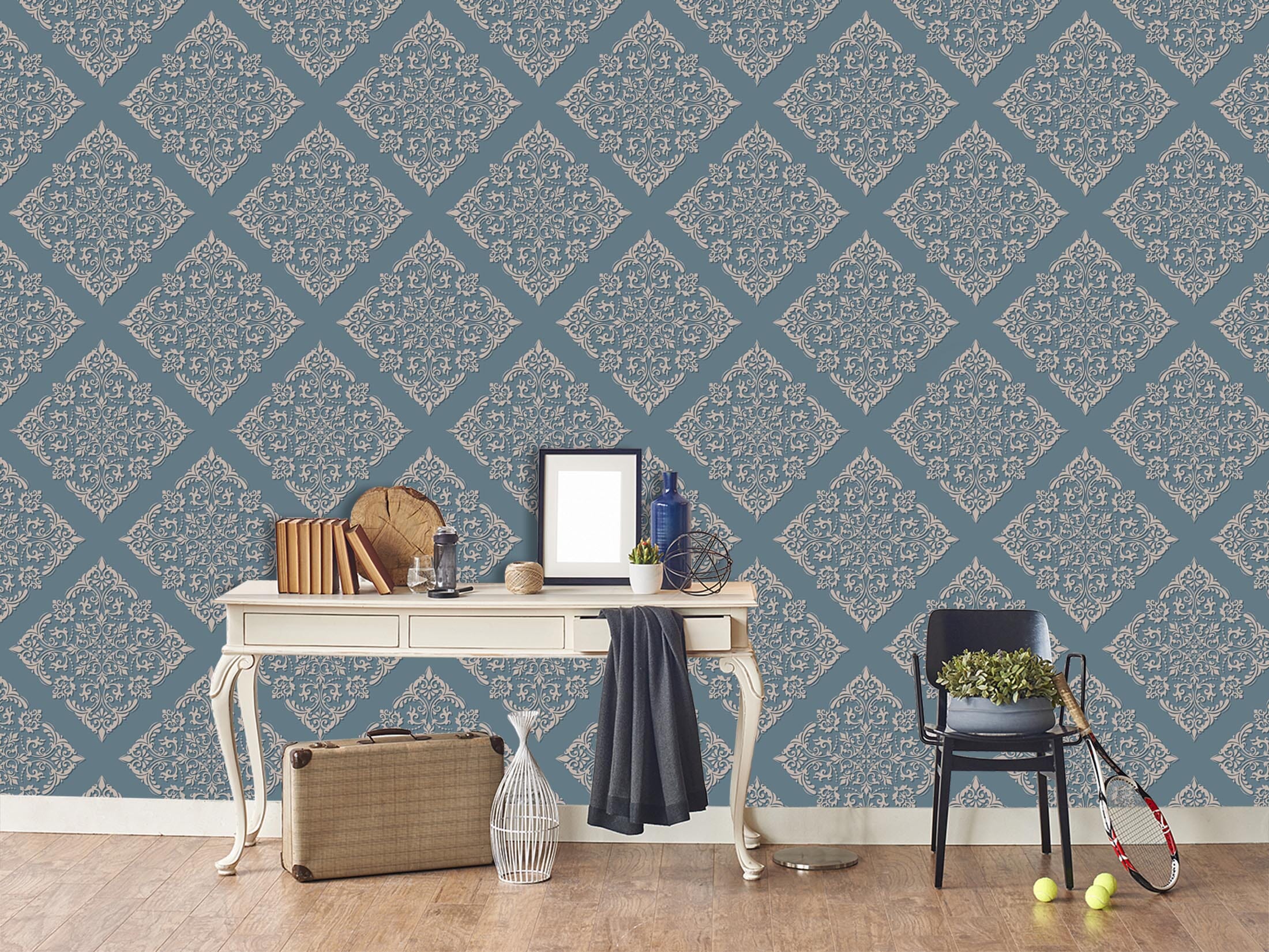 3D Blue Pattern 320 Wallpaper AJ Wallpaper 2 