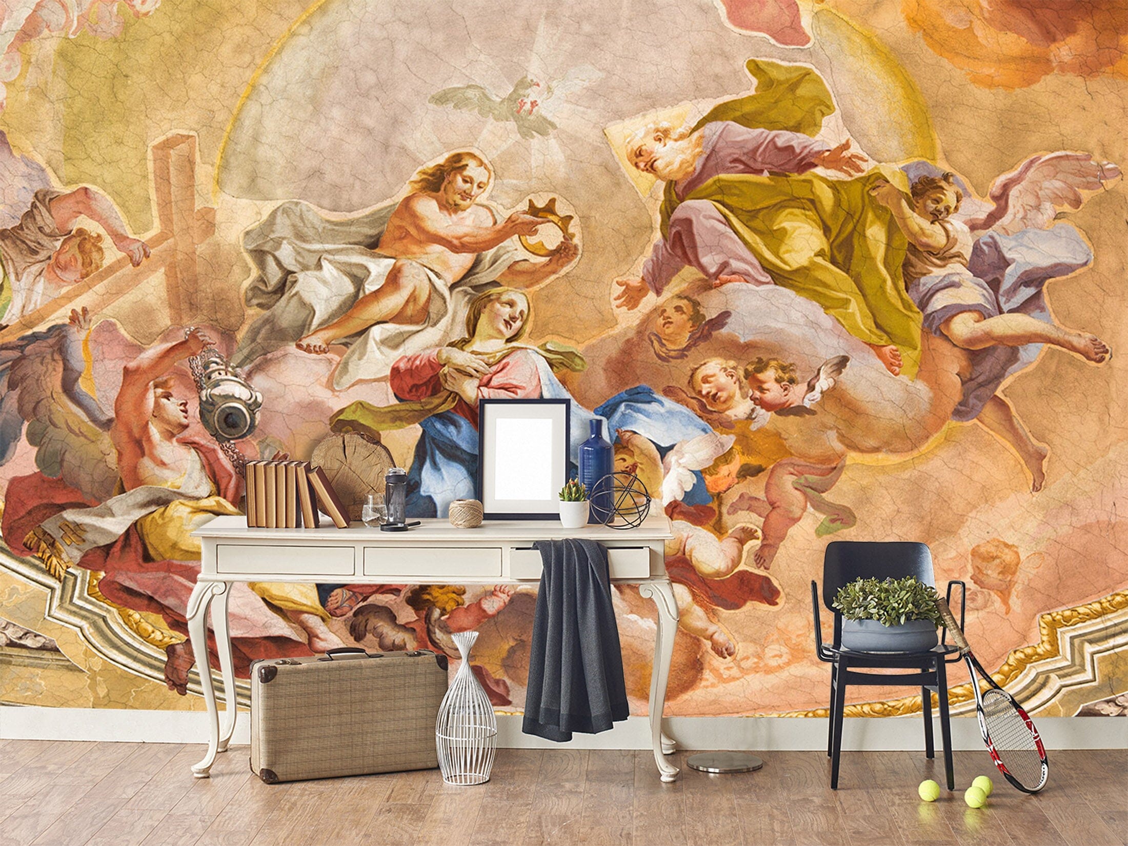 3D Happy Angel 1557 Wall Murals Wallpaper AJ Wallpaper 2 