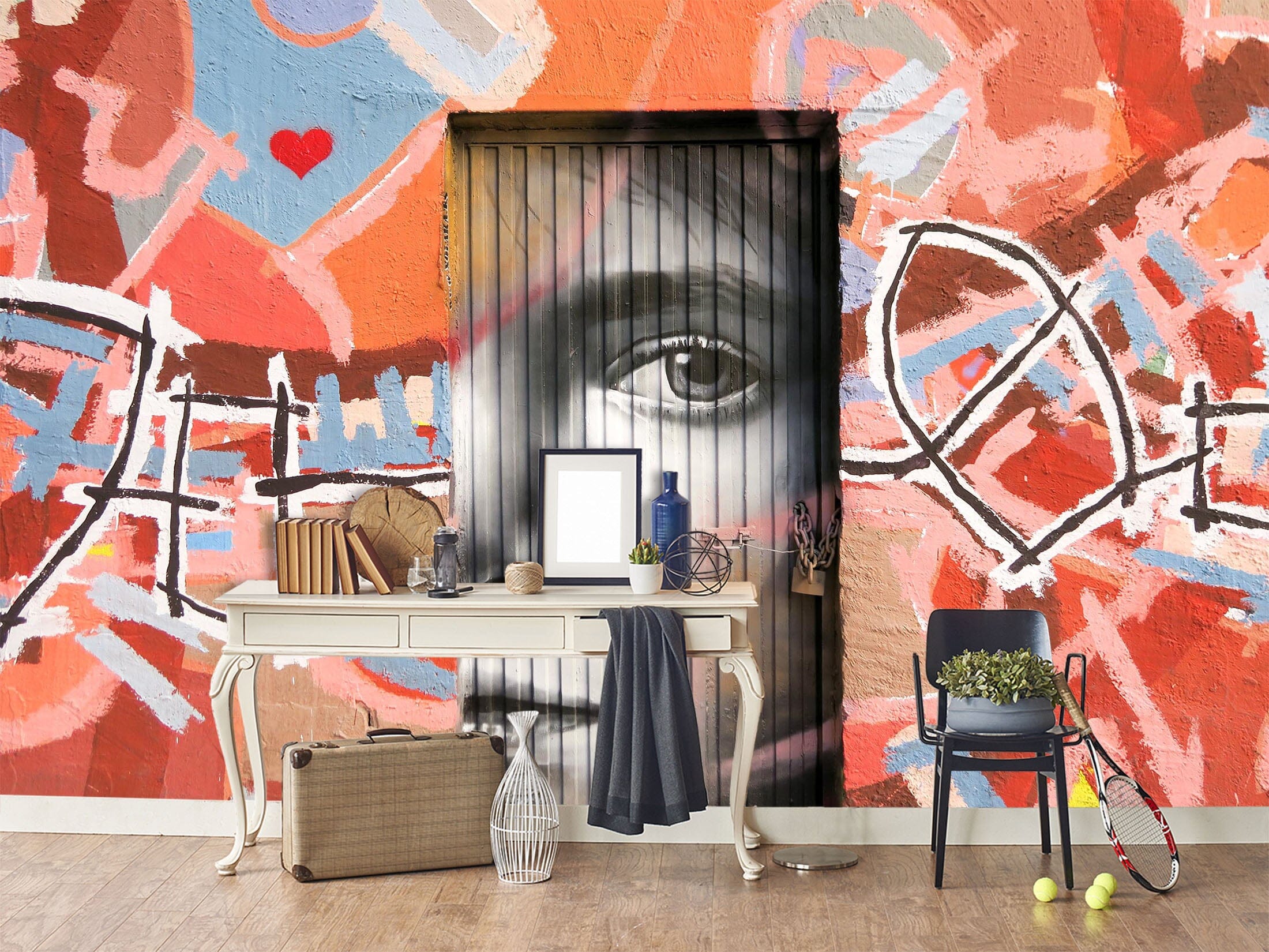 3D Graffiti Wall Painting 109 Wall Murals Wallpaper AJ Wallpaper 2 