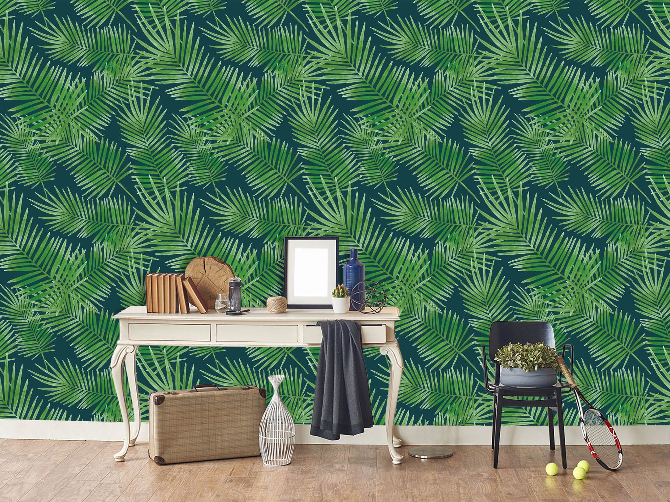 3D Green Leaf 310 Wallpaper AJ Wallpaper 2 