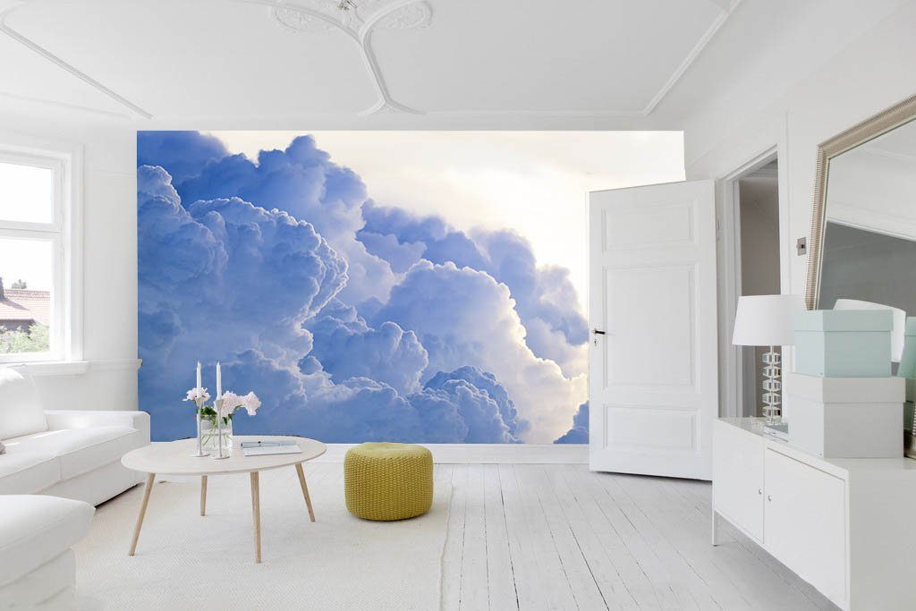 3D Heavy Clouds 052 Wallpaper AJ Wallpaper 