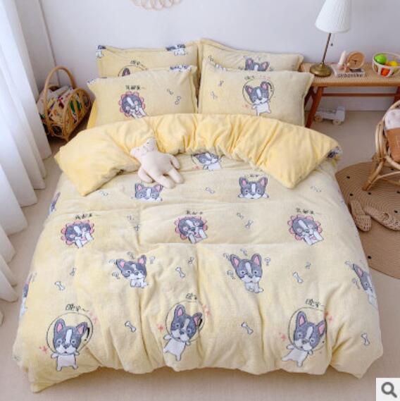 3D Bulldog 30127 Bed Pillowcases Quilt