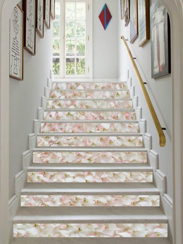3D Fresh Dense Flowers 688 Stair Risers Wallpaper AJ Wallpaper 