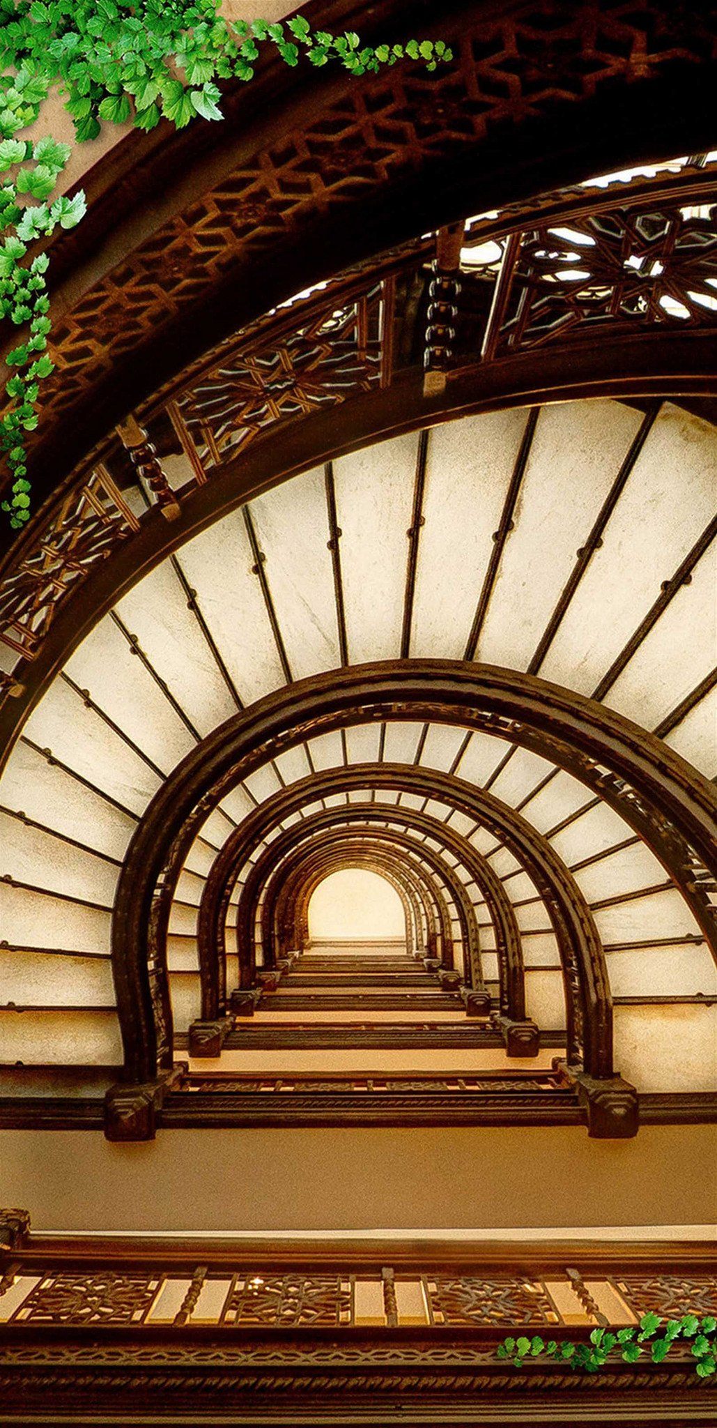 3D Buildings Stairway 86 Door Mural Wallpaper AJ Wallpaper 