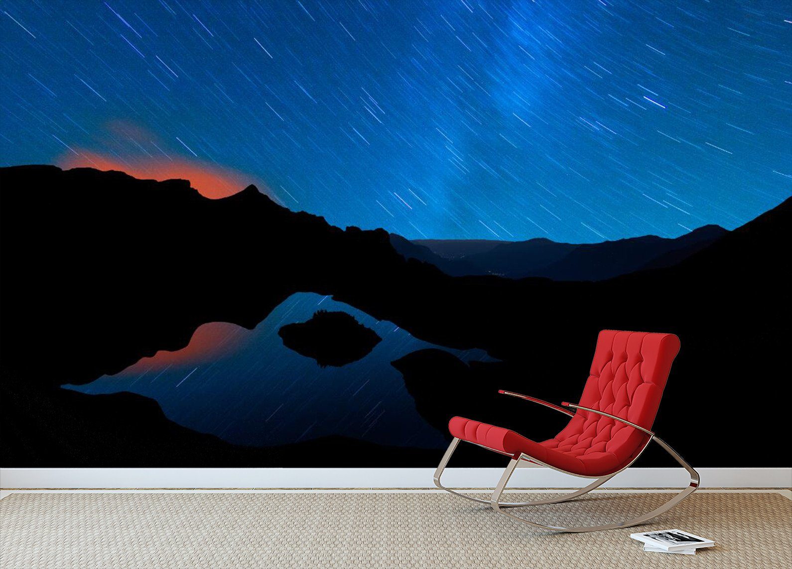Meteor shower In Night Sky 922 Wallpaper AJ Wallpaper 1 