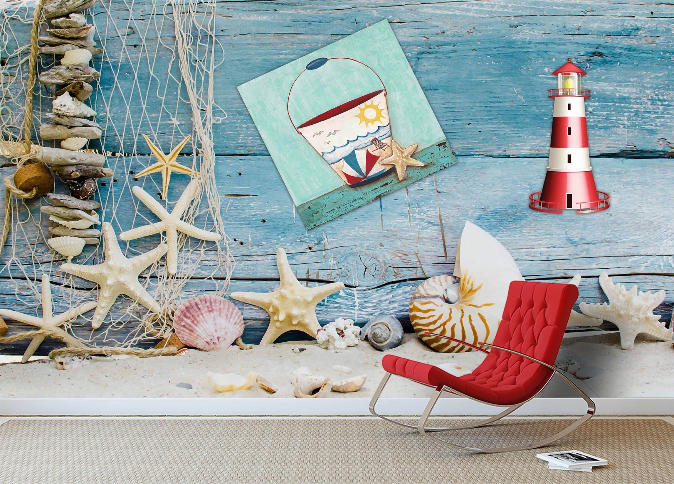 3D Starfish Shell 736 Wallpaper AJ Wallpaper 